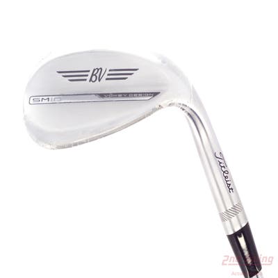Mint Titleist Vokey SM10 Tour Chrome Wedge Lob LW 60° 12 Deg Bounce D Grind Titleist Vokey BV Steel Wedge Flex Right Handed 35.0in