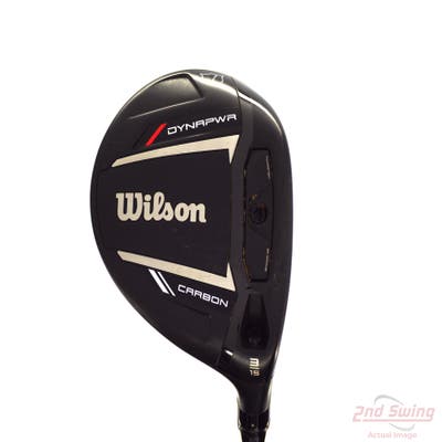 Wilson Staff 2025 DYNAPWR Carbon Fairway Wood 3 Wood 3W 15° UST Mamiya LIN-Q M40X Red 5 Graphite Regular Right Handed 43.5in