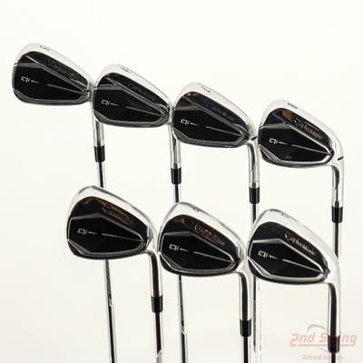TaylorMade Qi Iron Set 5-PW AW FST KBS MAX 85 MT Steel Regular Right Handed -1/4"