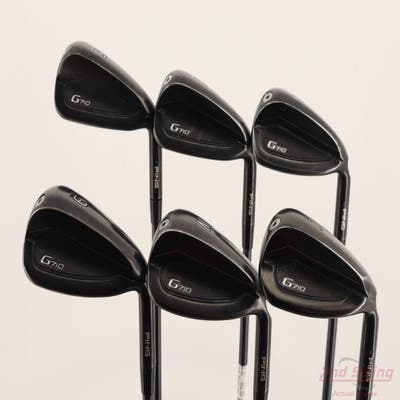 Ping G710 Iron Set 6-PW AW ALTA CB Red Graphite Regular Right Handed Black Dot +1"