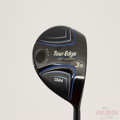 Tour Edge Hot Launch C524 Fairway Wood 3 Wood 3W 15° Aldila Ascent PL 50 Graphite Regular Right Handed 43.0in