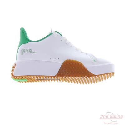 New Mens Golf Shoe G-Fore G.112 11 White/Green MSRP $225 GMF000027