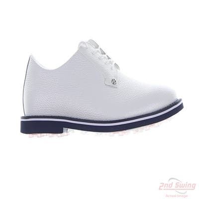 New Mens Golf Shoe G-Fore Gallivanter 13 White/Blue MSRP $185 GMF000001