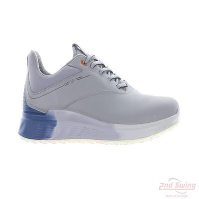 New Mens Golf Shoe Ecco S-Three Spikeless 45 (11-11.5) Gray MSRP $200