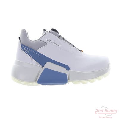New Mens Golf Shoe Ecco BIOM H4 45 (11-11.5)  White/Blue MSRP $200