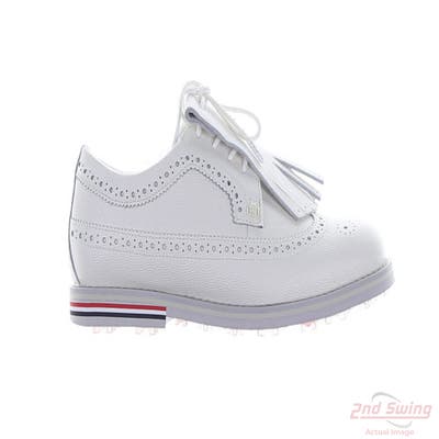 New Womens Golf Shoe G-Fore Gallivanter Leather 9 White/Navy/Red MSRP $350