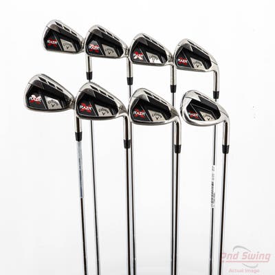 Callaway Razr X Iron Set 4-PW SW Callaway Stock Steel Steel Regular Right Handed STD