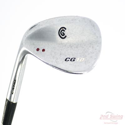 Cleveland CG10 Wedge Sand SW 56° 2 Dot Mid Bounce True Temper Dynamic Gold Steel Wedge Flex Left Handed 35.5in