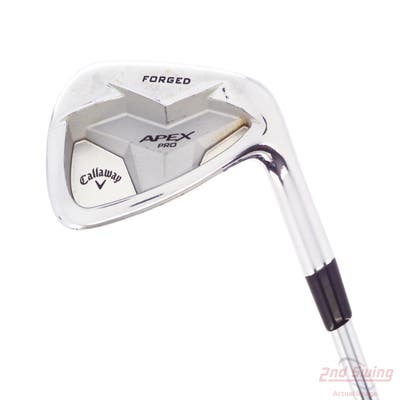 Callaway Apex Pro 19 Single Iron Pitching Wedge PW True Temper Elevate Tour VSS Pro Steel Regular Right Handed 35.25in