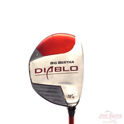 Callaway Big Bertha Diablo Fairway Wood 5 Wood 5W 18° Callaway Big Bertha Diablo FW Graphite Regular Right Handed 42.5in