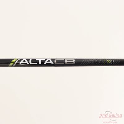 Used W/ Ping RH Adapter Ping ALTA CB 70 Black 70g Hybrid Shaft Stiff 39.5in
