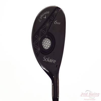 Callaway 2018 Solaire Hybrid 6 Hybrid Callaway Stock Graphite Graphite Ladies Right Handed 38.5in