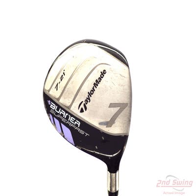 TaylorMade Burner Superfast Fairway Wood 7 Wood 7W 21° TM Matrix Ozik Xcon 4.8 Graphite Ladies Right Handed 41.5in