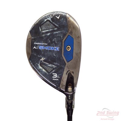 Callaway Paradym Ai Smoke Max Fairway Wood 3 Wood HL 16.5° Mitsubishi Kai'li White 70 Graphite X-Stiff Right Handed 41.5in
