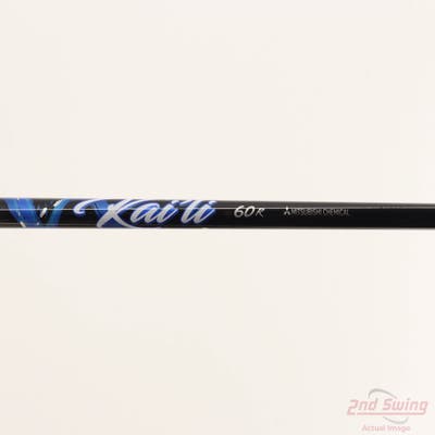 Used W/ Mizuno RH Adapter Mitsubishi Golf Kai'li Blue 60 Fairway Shaft Regular 42.5in