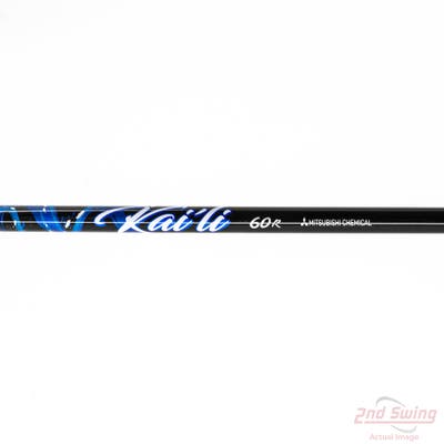 Used W/ Mizuno RH Adapter Mitsubishi Golf Kai'li Blue 60 Fairway Shaft Regular 41.5in