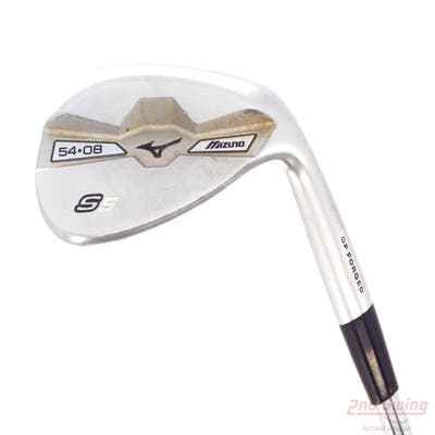Mizuno S5 White Satin Wedge Sand SW 54° 8 Deg Bounce True Temper XP 115 S300 Steel Stiff Right Handed 35.5in