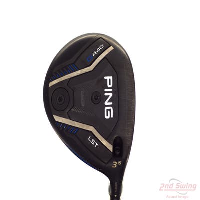 Ping G440 LST Fairway Wood 3 Wood 3W 15° Mitsubishi Tensei 1K Black 75 Graphite Stiff Right Handed 42.5in