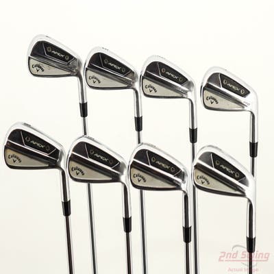 Callaway Apex Pro 24 Iron Set 4-PW AW True Temper Dynamic Gold S300 Steel Stiff Right Handed STD