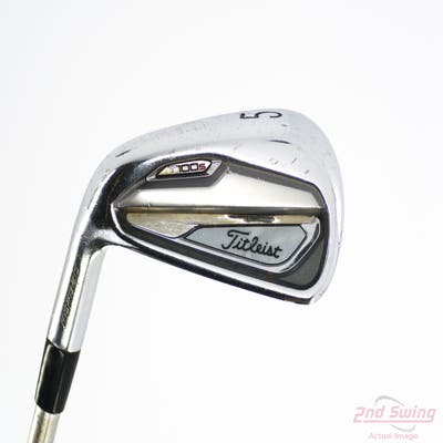 Titleist T100S Single Iron 5 Iron FST KBS Tour C-Taper Lite 110 Steel Stiff Left Handed 38.25in