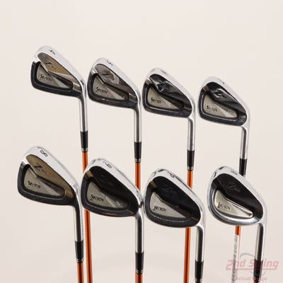 Srixon Z 565 Iron Set 4-PW AW Miyazaki Kaula 8 Graphite Stiff Right Handed +1"