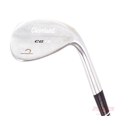 Cleveland CG15 Satin Chrome Wedge Lob LW 60° 12 Deg Bounce Cleveland Traction Wedge Steel Wedge Flex Right Handed 36.0in