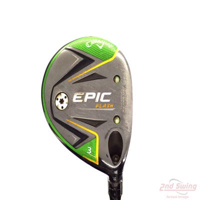Callaway EPIC Flash Fairway Wood 3 Wood 3W 15° Project X EvenFlow Green 55 Graphite Regular Right Handed 43.25in
