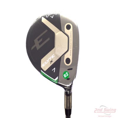 Mint Callaway Elyte X Fairway Wood 7 Wood 7W 21° Mitsubishi Vanquish PL 50 Graphite Senior Right Handed 42.0in
