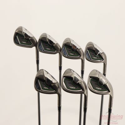 TaylorMade RocketBallz Iron Set 6-PW AW SW TM RBZ Graphite 65 Graphite Regular Right Handed +1/2"
