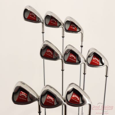 Callaway 2008 Big Bertha Iron Set 3-PW AW Callaway Big Bertha Steel Steel Uniflex Right Handed STD