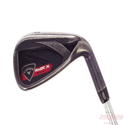 Callaway Razr X Black Single Iron Pitching Wedge PW True Temper Dynamic Gold X100 Steel X-Stiff Right Handed 36.75in