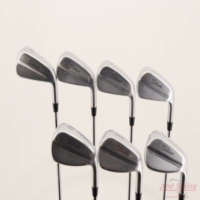 Mint Titleist 2025 T250 Iron Set 4-PW True Temper AMT Black G2 Steel Regular Right Handed STD