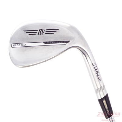 Titleist Vokey SM10 Tour Chrome Wedge Lob LW 58° 10 Deg Bounce S Grind Titleist Vokey BV Steel Wedge Flex Right Handed 35.0in