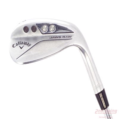 Callaway Jaws Raw Chrome Wedge Lob LW 60° 12 Deg Bounce W Grind True Temper Dynamic Gold Spinner Tour Issue 115 Steel Wedge Flex Right Handed 35.0in