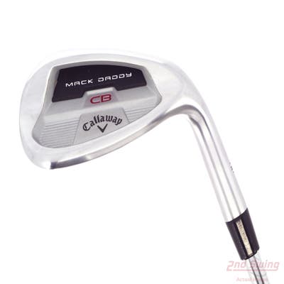 Callaway Mack Daddy CB Wedge Sand SW 56° 14 Deg Bounce Impact Shaft Steel Wedge Flex Right Handed 35.25in