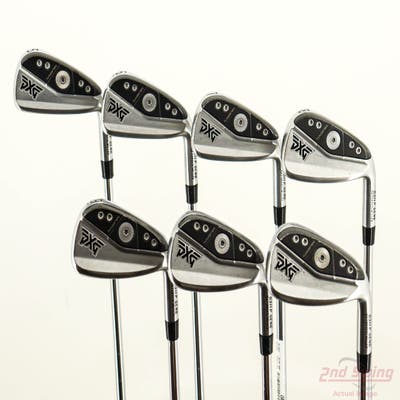 PXG 0311 P GEN6 Iron Set 5-PW GW FST KBS Tour Steel Stiff Right Handed +1"