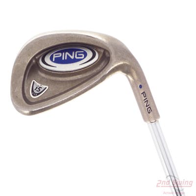 Ping i5 Wedge Sand SW Stock Steel Shaft Steel Stiff Right Handed Blue Dot 35.0in