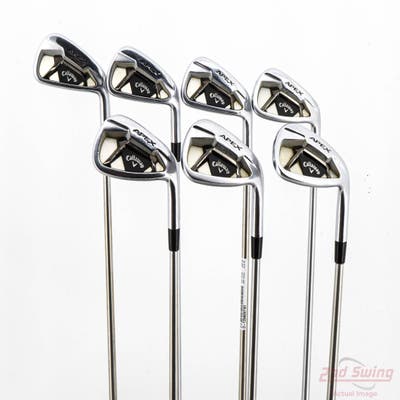 Callaway Apex 21 Iron Set 5-PW GW FST KBS Tour C-Taper Lite 115 Steel X-Stiff Right Handed -1/4"