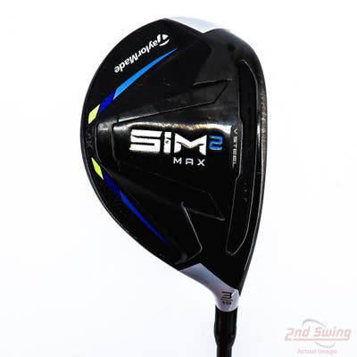 TaylorMade SIM2 MAX Fairway Wood 3 Wood 3W 15° Fujikura Ventus Blue Velocore 7 Graphite Stiff Right Handed 43.5in