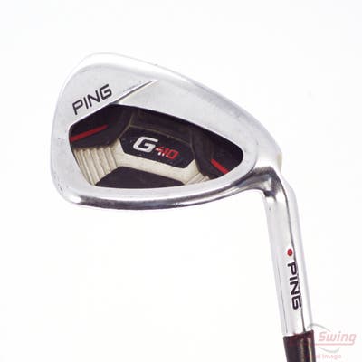 Ping G410 Single Iron Pitching Wedge PW Stock Steel Shaft Steel Stiff Right Handed Red dot 36.0in