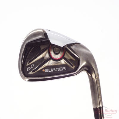 TaylorMade Burner 2.0 Single Iron 7 Iron Stock Steel Shaft Steel Regular Right Handed 37.0in