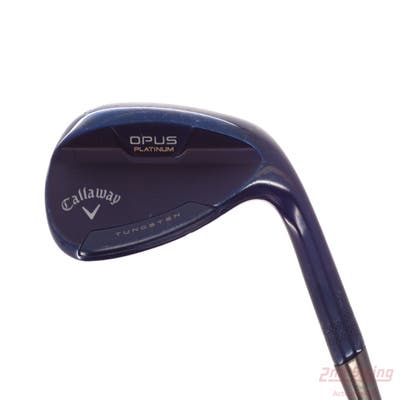 Callaway Opus Platinum Blue Wedge Sand SW 56° 10 Deg Bounce Z Grind Project X Rifle 5.5 Steel Regular Right Handed 35.25in