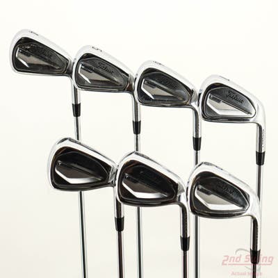 Titleist 2023 T350 Iron Set 4-PW True Temper AMT Black S300 Steel Stiff Right Handed STD