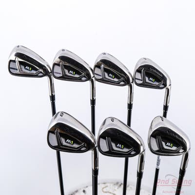 TaylorMade M1 Iron Set 4-PW Mitsubishi Kuro Kage Silver 70 Graphite Regular Right Handed STD