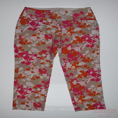New Womens Swing Control Pants 10 x27 Multi MSRP $50
