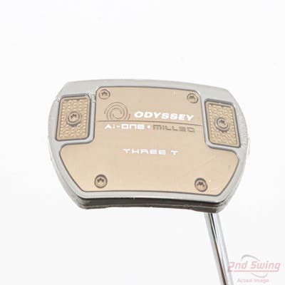 Mint Odyssey Ai-ONE Milled Silver Three T Putter Steel Right Handed 35.0in