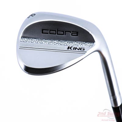 Mint Cobra 2025 King Chrome Wedge Lob LW 60° 10 Deg Bounce D Grind True Temper Dynamic Gold Spinner Tour Issue Steel Wedge Flex Right Handed 35.25in