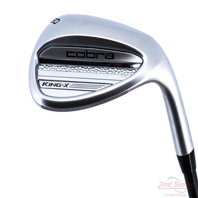 Mint Cobra 2025 King-X Chrome Wedge Lob LW 60° FST KBS PGI 75 Graphite Regular Right Handed 35.25in