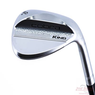 Mint Cobra 2025 King Chrome Wedge Lob LW 60° 4 Deg Bounce Widelow True Temper Dynamic Gold Spinner Tour Issue Steel Wedge Flex Right Handed 35.25in