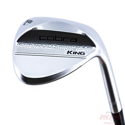 Mint Cobra 2025 King Chrome Wedge Lob LW 58° 6 Deg Bounce Widelow True Temper Dynamic Gold Spinner Tour Issue Steel Wedge Flex Right Handed 35.25in